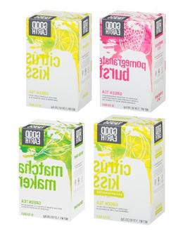 4 Flavor Variety Pack, 18 Count Tea Bags