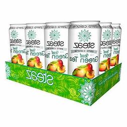 Z Iced Green Tea Beverage, Peach Mango Zero Calorie, 16 Ounc