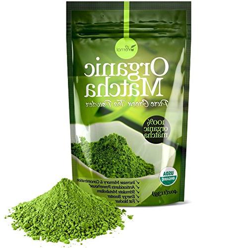 Organic Green Powder - 100% Pure Matcha