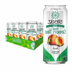 Z Lightly Sweetened Green Tea - Peach - Case Of 12 - 16 Fl O