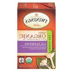 Twinings Organic Green Jasmine Tea, 20 pk, .07 oz
