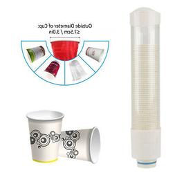 Paper Plastic Cups Holder One Button 60-80Cups Dustproof Wat