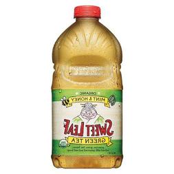 Sweet Leaf Tea, Mint & Honey Green Tea, 64-Ounce Bottles 